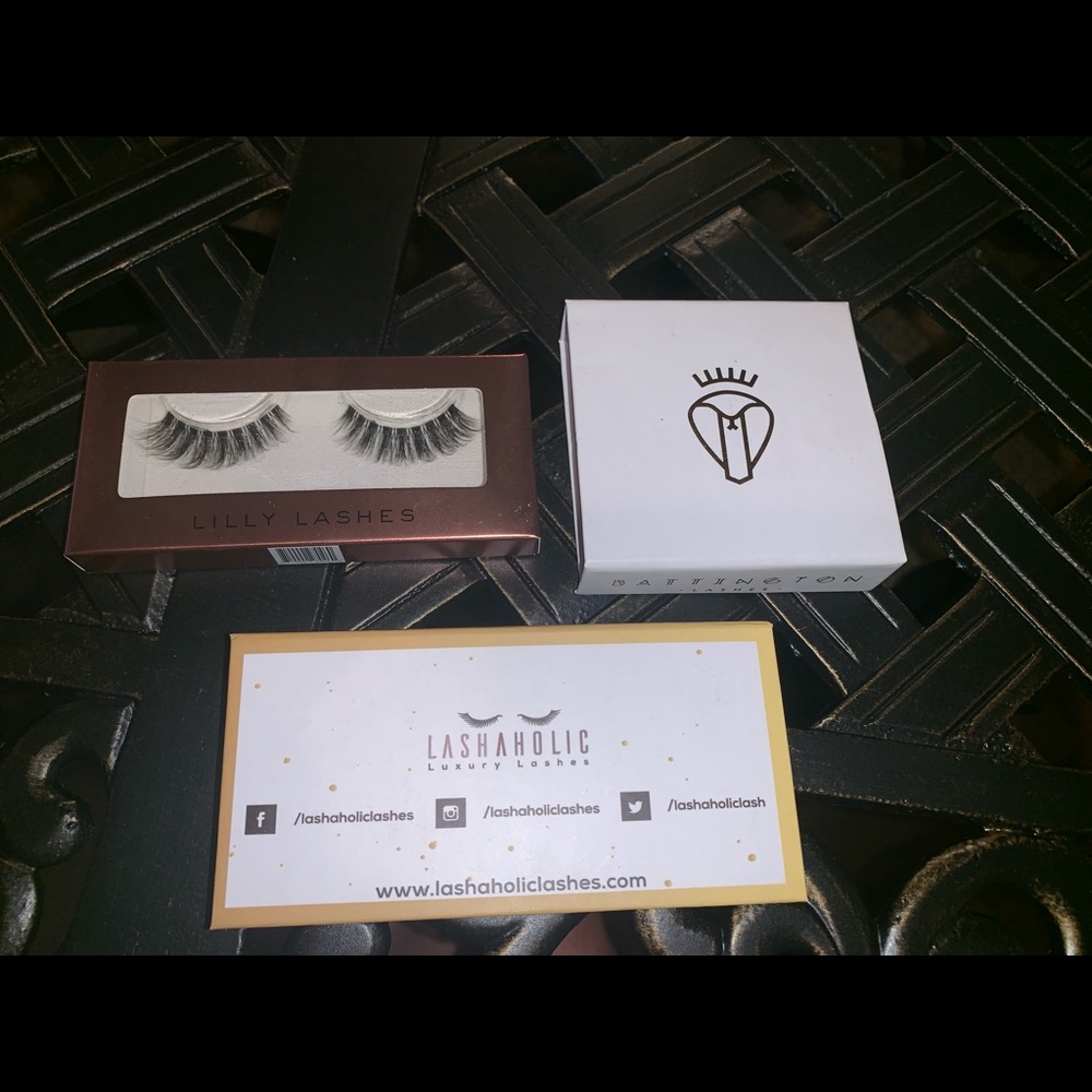 3 great False Eyelashes! BNIB!